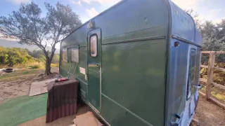 Caravana para restaurar
