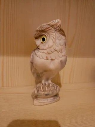 Búho Decoración Mármol