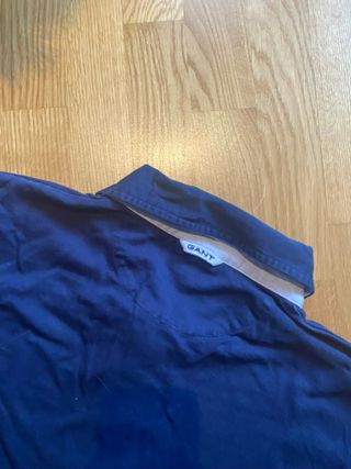 Polo Gant manga larga azul
