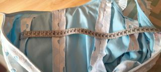 Traje Flamenca Niña 4-5 Años Azul/Blanco