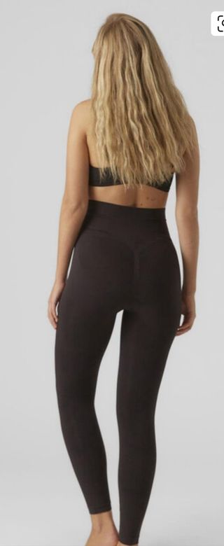 Leggings moldeadores postparto marrones