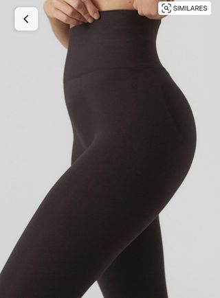 Leggings moldeadores postparto marrones