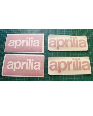 4 Pegatinas Aprilia para Moto