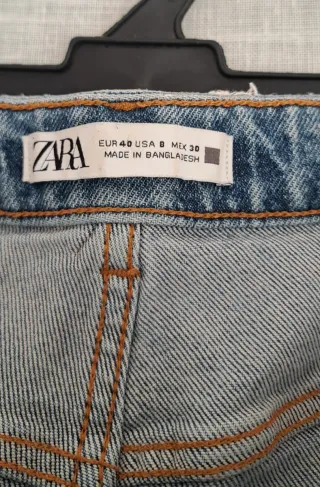 Pantalón vaquero Zara mujer