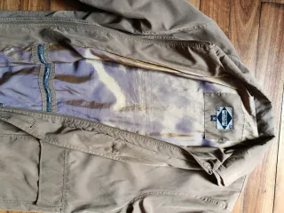 Cazadora vintage beige