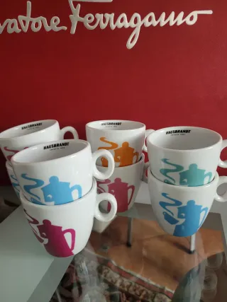 Set 7 Tazze Cappuccino Hausbrandt
