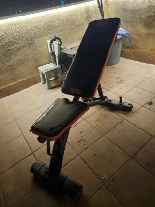 Banco de pesas ajustable