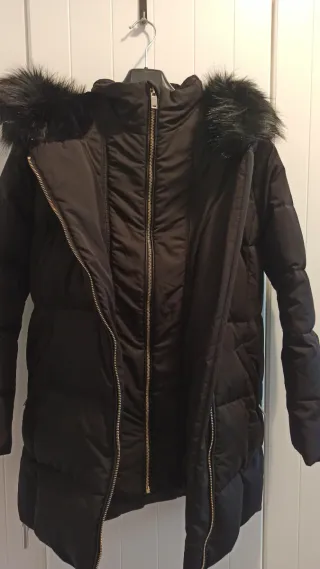 Plumífero negro Fórmula Joven Talla 38