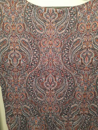 Vestido estampado Morgan talla XL