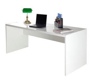 Mesa de oficina efecto cemento