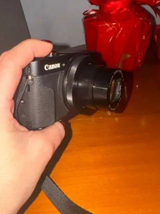 Cámara Canon G7X Digital Negra