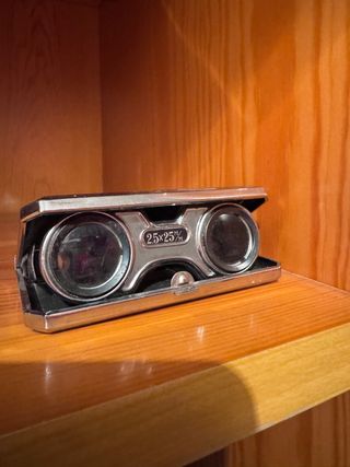 Prismáticos antiguos 25x25