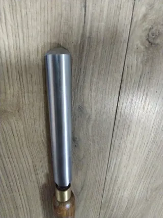 Cincel Gubia 7/8" Tasp HSS 22mm mango nogal Nuevo.