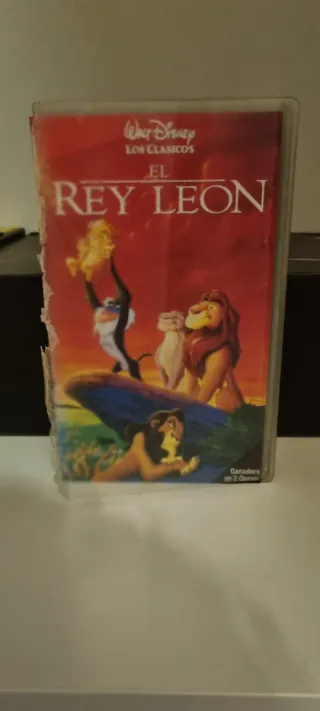 El Rey León VHS Disney Clásicos