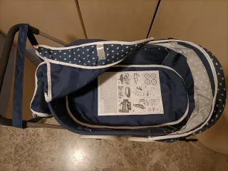 Cochecito de muñecas plegable