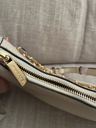 Bolso Michael Kors de piel beige