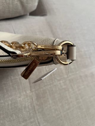Bolso Michael Kors de piel beige