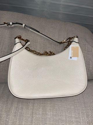 Bolso Michael Kors de piel beige