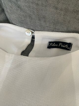 Camisa de vestir blanca mujer