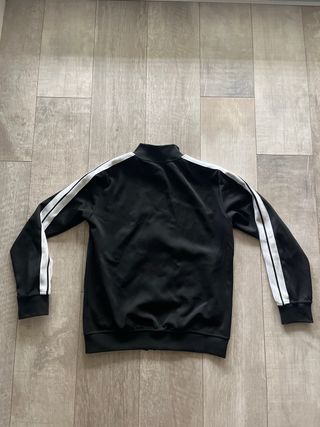 Felpa Palm Angels nera con strisce