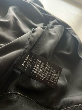 Felpa Palm Angels nera con strisce