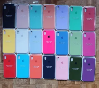 Custodia in silicone per iPhone Xs Max