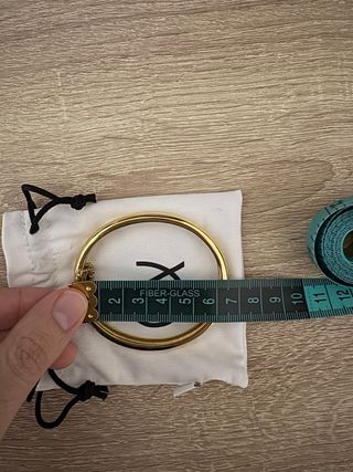 Media caña de plata chapada