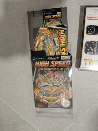 Lote 3 juegos Pinball CIB NES