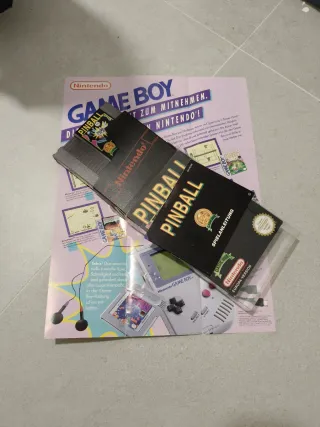 Lote 3 juegos Pinball CIB NES