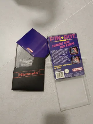 Lote 3 juegos Pinball CIB NES