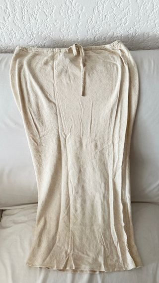 Falda larga Stradivarius talla M