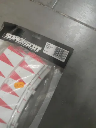 Scalextric blister bordes curva normal r2