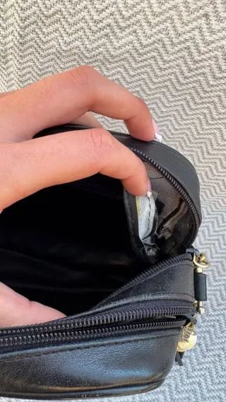 Bolso Chanel Negro Piel Años 80
