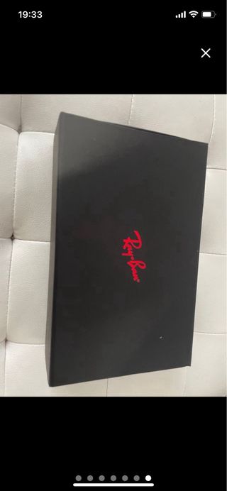 Gafas de sol Ray-Ban transparentes azules