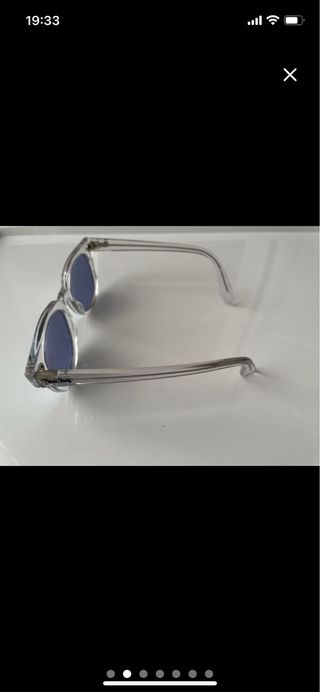 Gafas de sol Ray-Ban transparentes azules