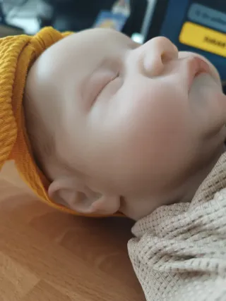 Muñeca Reborn realista de VINILO