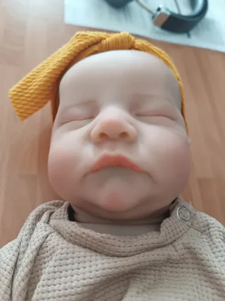 Muñeca Reborn realista de VINILO