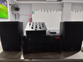 Equipo de sonido profesional DJ