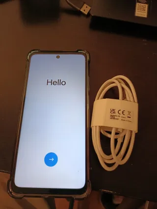 Oppo A5x + Cargador + Cristal Templado