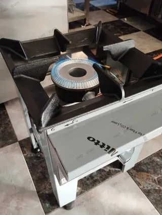 Cocina Fogón Acero Inoxidable 9 KW