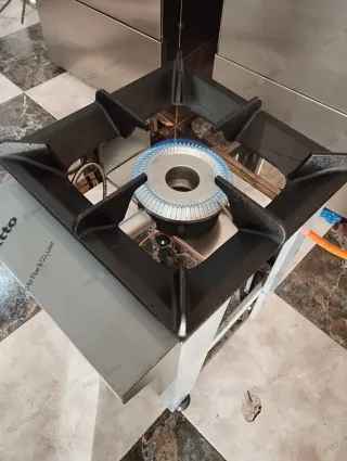 Cocina Fogón Acero Inoxidable 9 KW