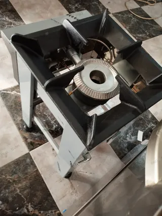 Cocina Fogón Acero Inoxidable 9 KW