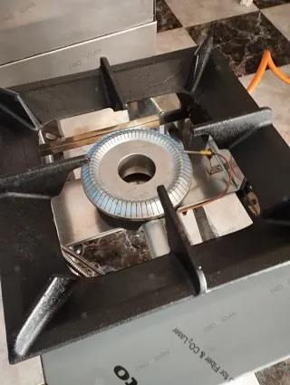 Cocina Fogón Acero Inoxidable 9 KW