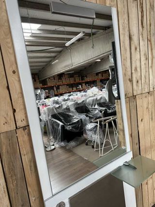 ESPEJO TOCADOR CON PORTASECADOR REF.65 B