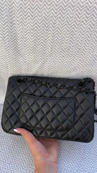 Bolso Chanel Negro Matelassé