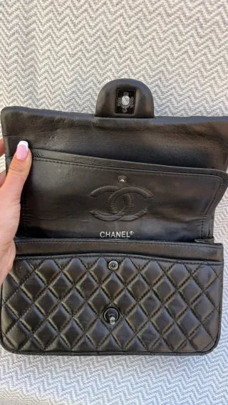 Bolso Chanel Negro Matelassé