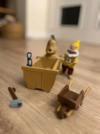 Casa de juguete Blancanieves y los 7 enanitos