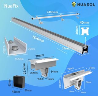 Soporte para colocar placas solares NUASOL