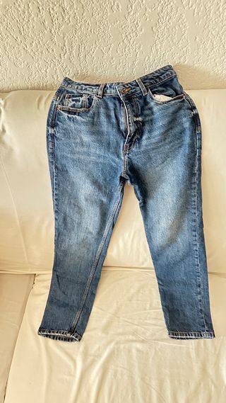 Pantalón vaquero Zara azul