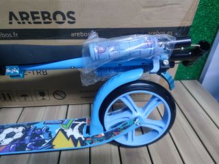 Arebos City Scooter Patinete a Pedales Patinete Regulable